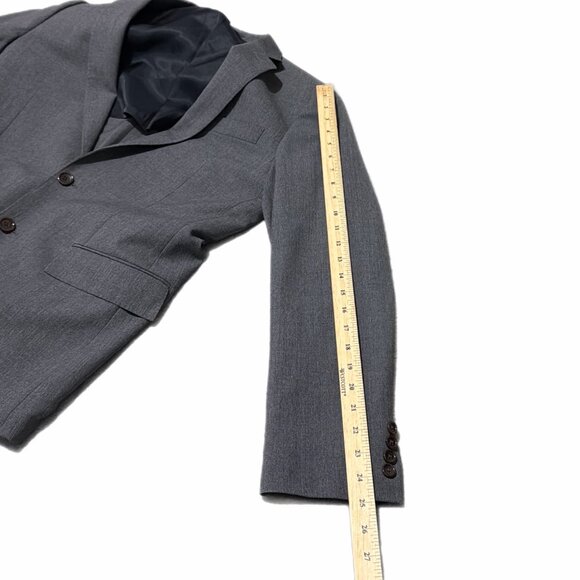J Crew Jacket Mens 40R Gray Ludlow Sport Lux Minimalist Gentleman Intelectual - Picture 8 of 16